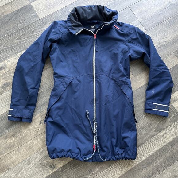 Helly Hansen Laurel Long Rain Jacket - Picture 1 of 8